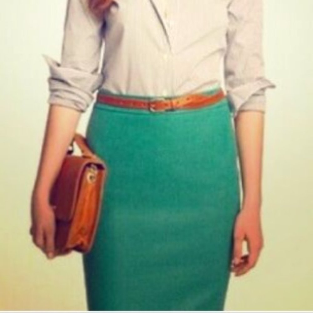 J. Crew | No. 2 Pencil in double serge wool, sz 00